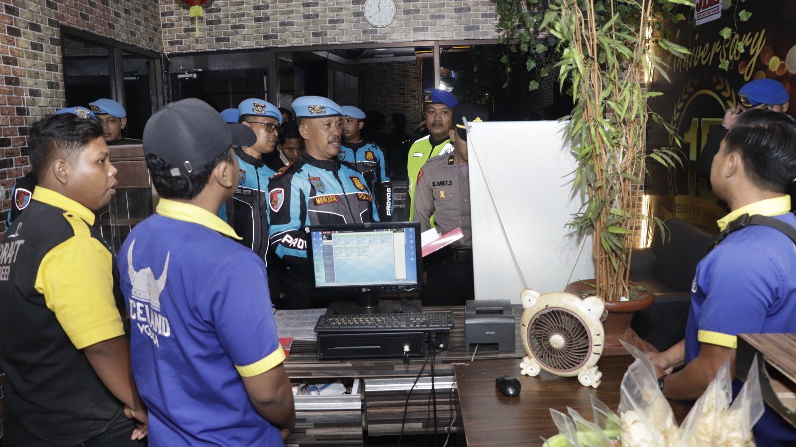 Pastikan Anggota Tetap Disiplin Jelang Libur Panjang, Sipropam Polres Sumenep Gelar Gaktiblin di Tem